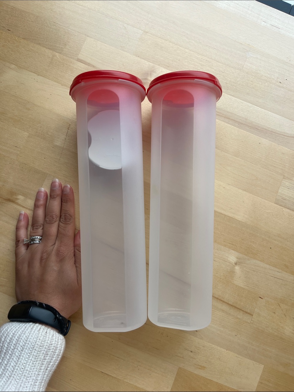 Tupperware set of 2 containers